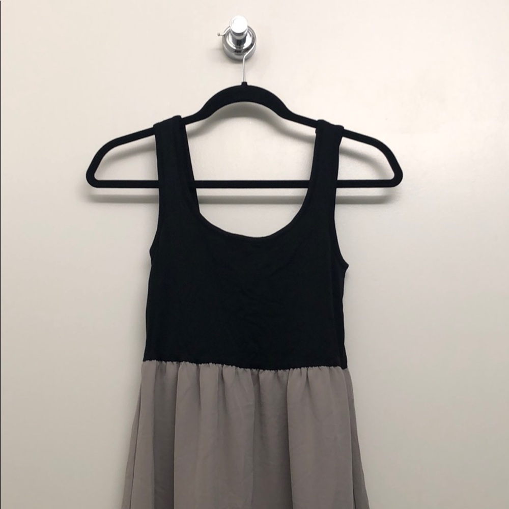 Mossimo black and pale purple dress